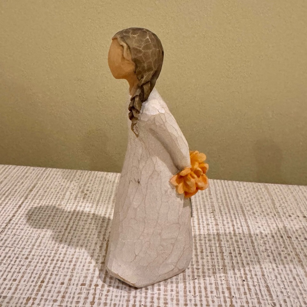 Willow Tree “For You” Figurine Girl with Flowers from 2016
